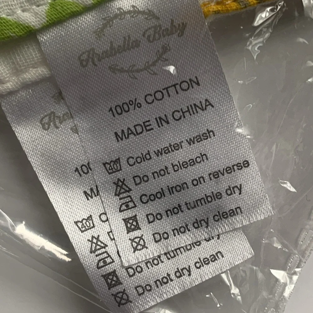Arabella Baby Muslin Bandana Bib Set Bundle